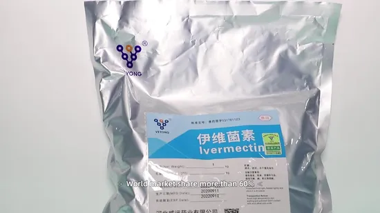 Especificação Ep&USP Ivermectina Matéria-prima Medicamento Farmacêutico de Fábrica na China